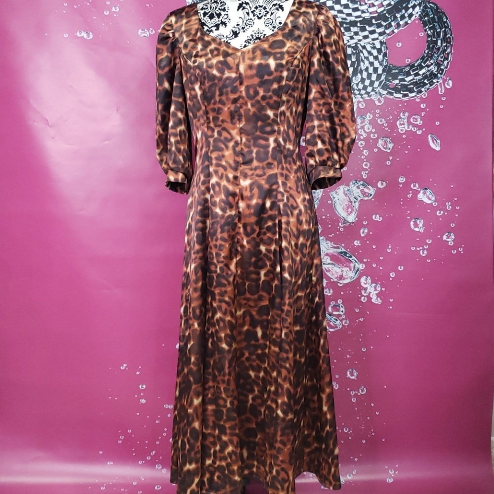Animal Print Dress